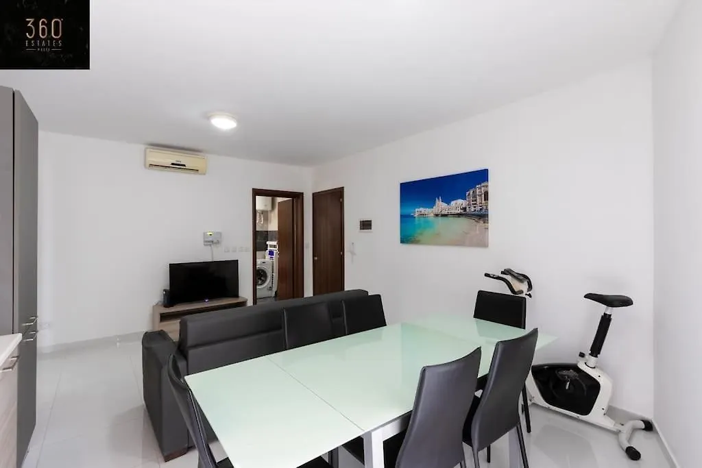 Appartement Superbe Apt Next To Uni Skatepark & St Julian By 360 Estates à Msida