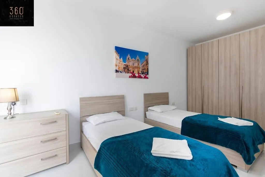 Appartement Superbe Apt Next To Uni Skatepark & St Julian By 360 Estates à Msida 0*,
