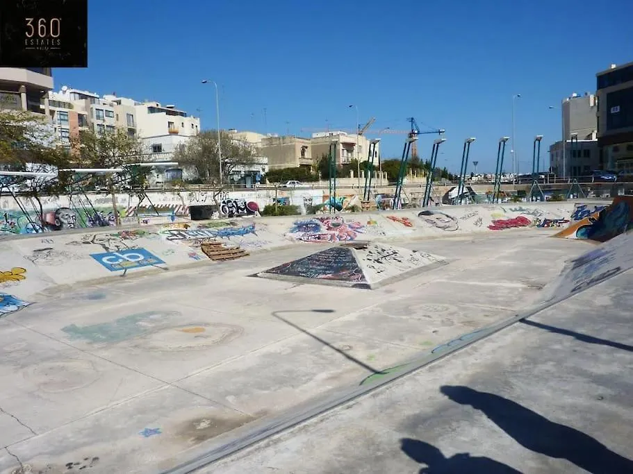 Appartement Superbe Apt Next To Uni Skatepark & St Julian By 360 Estates à Msida