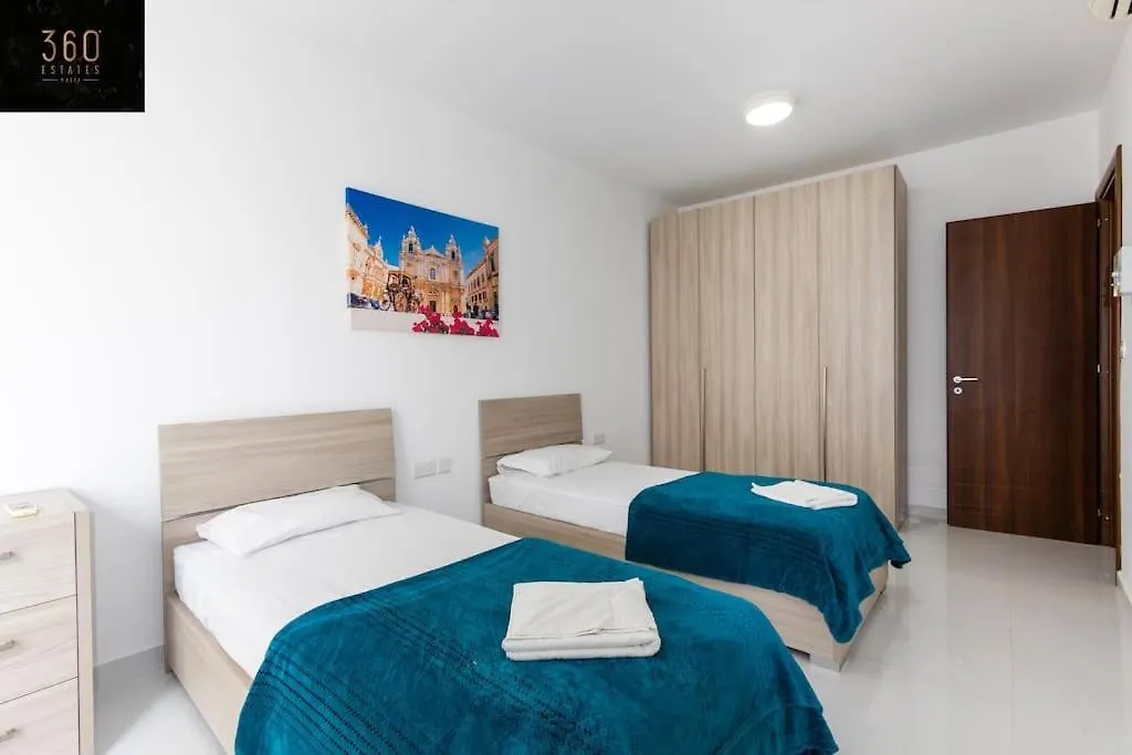 Appartement Superbe Apt Next To Uni Skatepark & St Julian By 360 Estates à Msida